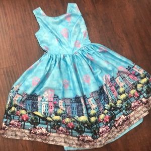 Beautiful Like new blue Print dress